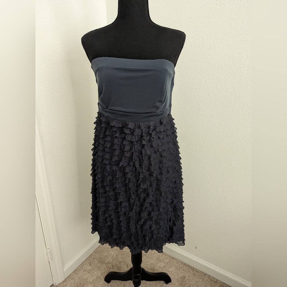 The Limited Strapless Grey Dress Size Large